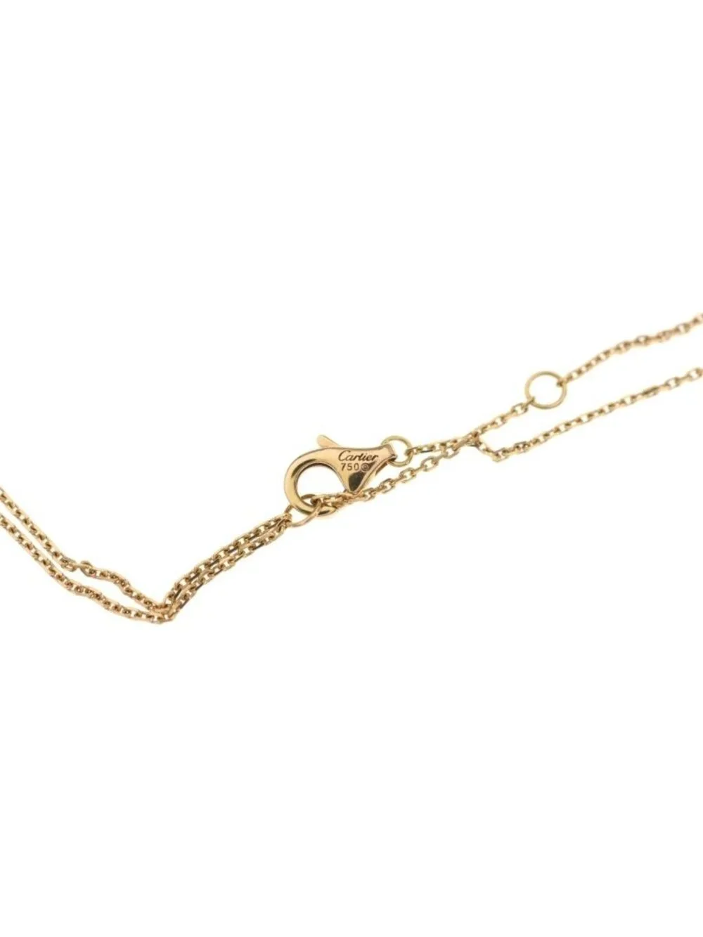 Cartier Baby Trinity Bracelet Yellow Gold White Pink 18k
